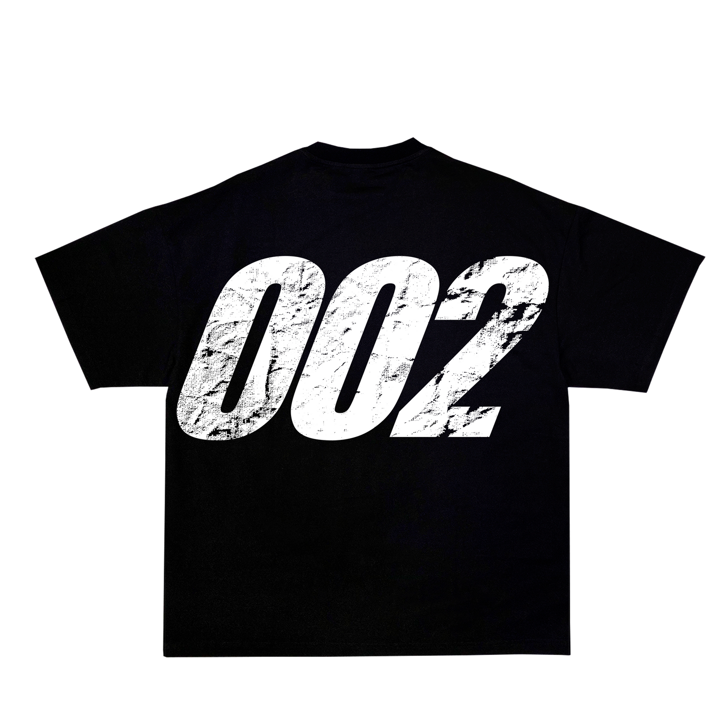 002 capsule Black/White - Back part